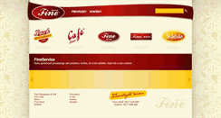 Desktop Screenshot of fineservice.sk